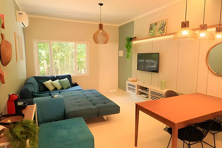 Lindo Flat no centro de Juquehy
