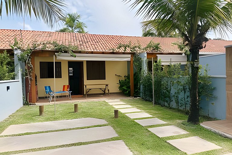 Casinha 5 | suíte a 100m da praia