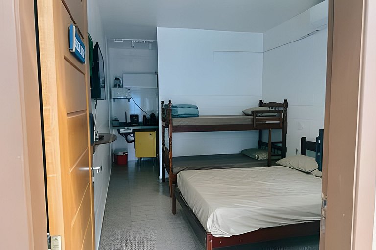 Casinha 5 | suíte a 100m da praia