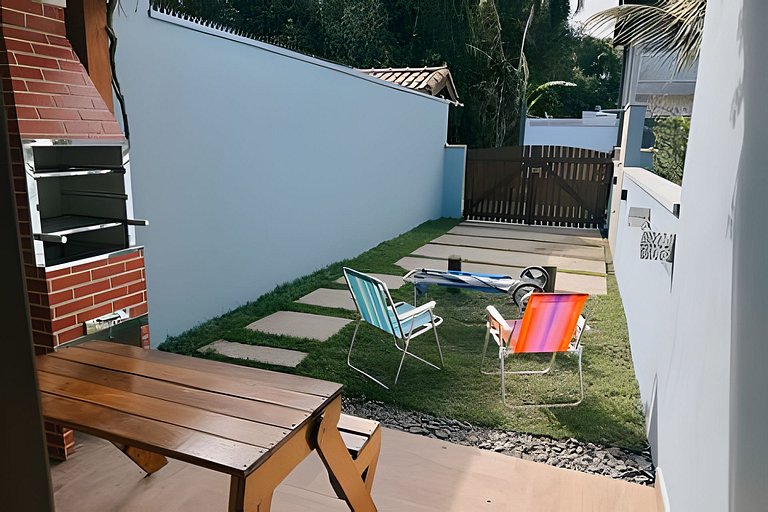 Casinha 5 | suíte a 100m da praia