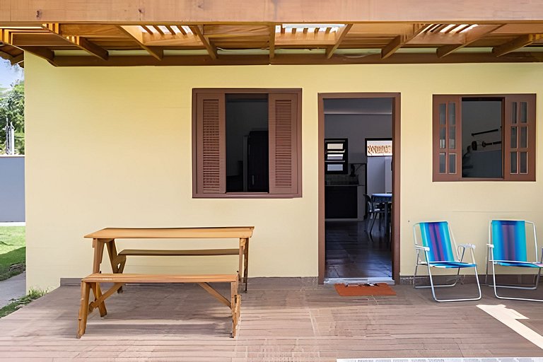 Casinha 1 | Com piscina a 100m da praia