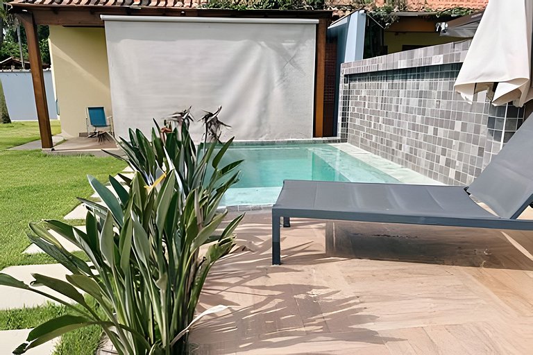 Casinha 1 | Com piscina a 100m da praia
