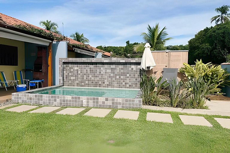 Casinha 1 | Com piscina a 100m da praia