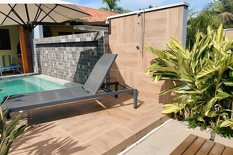 Casinha 1 | Com piscina a 100m da praia