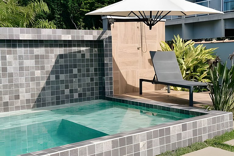 Casinha 1 | Com piscina a 100m da praia