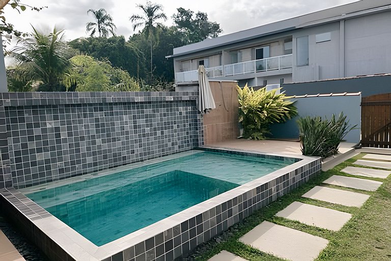 Casinha 1 | Com piscina a 100m da praia