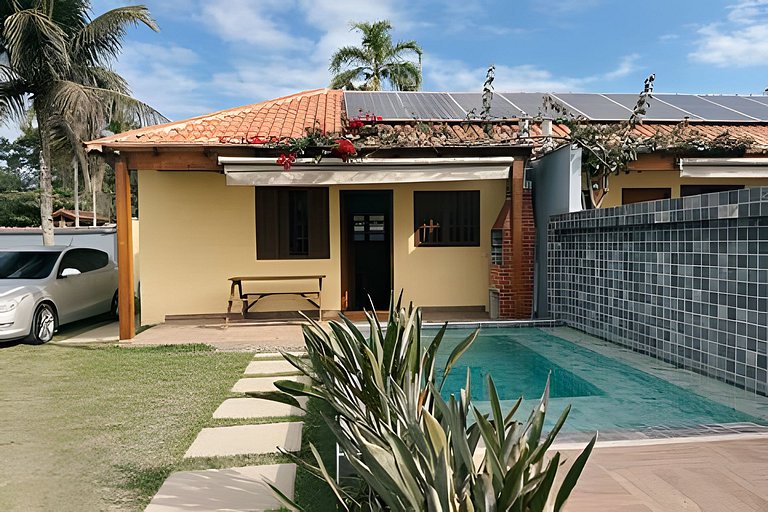 Casinha 1 | Com piscina a 100m da praia