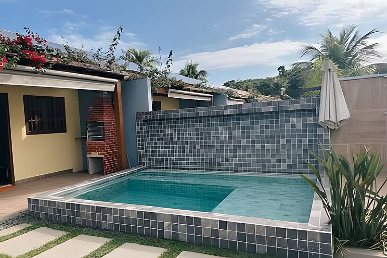 Casinha 1 | Com piscina a 100m da praia