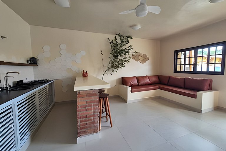 Casa 2 - Vila Terô | 400m da praia de Boraceia