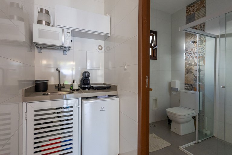 Casinha 5 | suíte a 100m da praia