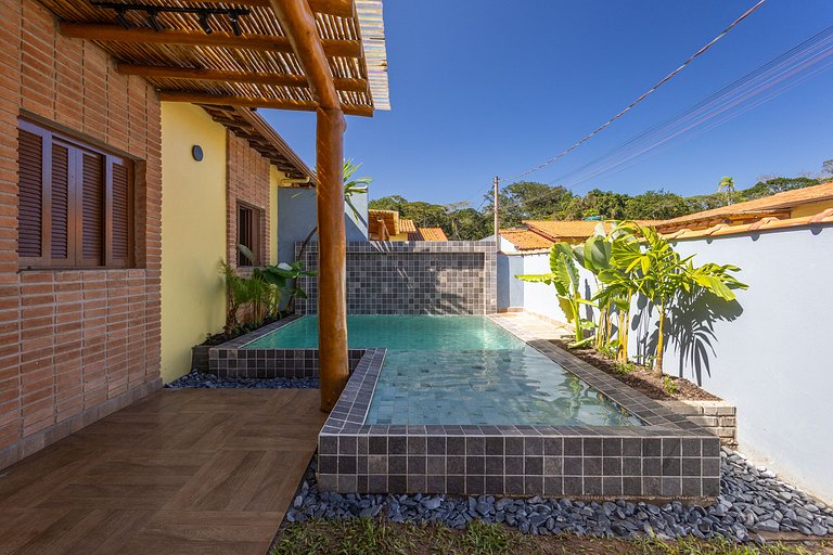 Casa 4 - Vila Tero | 400m da Praia de Boraceia