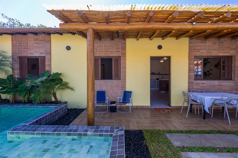 Casa 5 - Vila Tero | 400m Praia de Boraceia