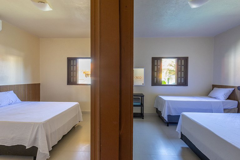 Casa 1 - Vila Terõ | 400m da praia